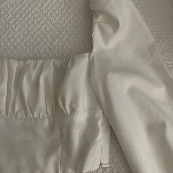 Princess Polly Ariah Crop top puffer sleeves - Picture 5 of 5